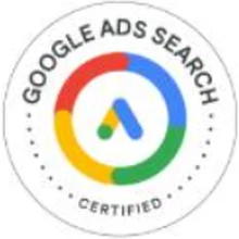 Certificação Google Ads Search do time da Growtarget, gestão de tráfego pago